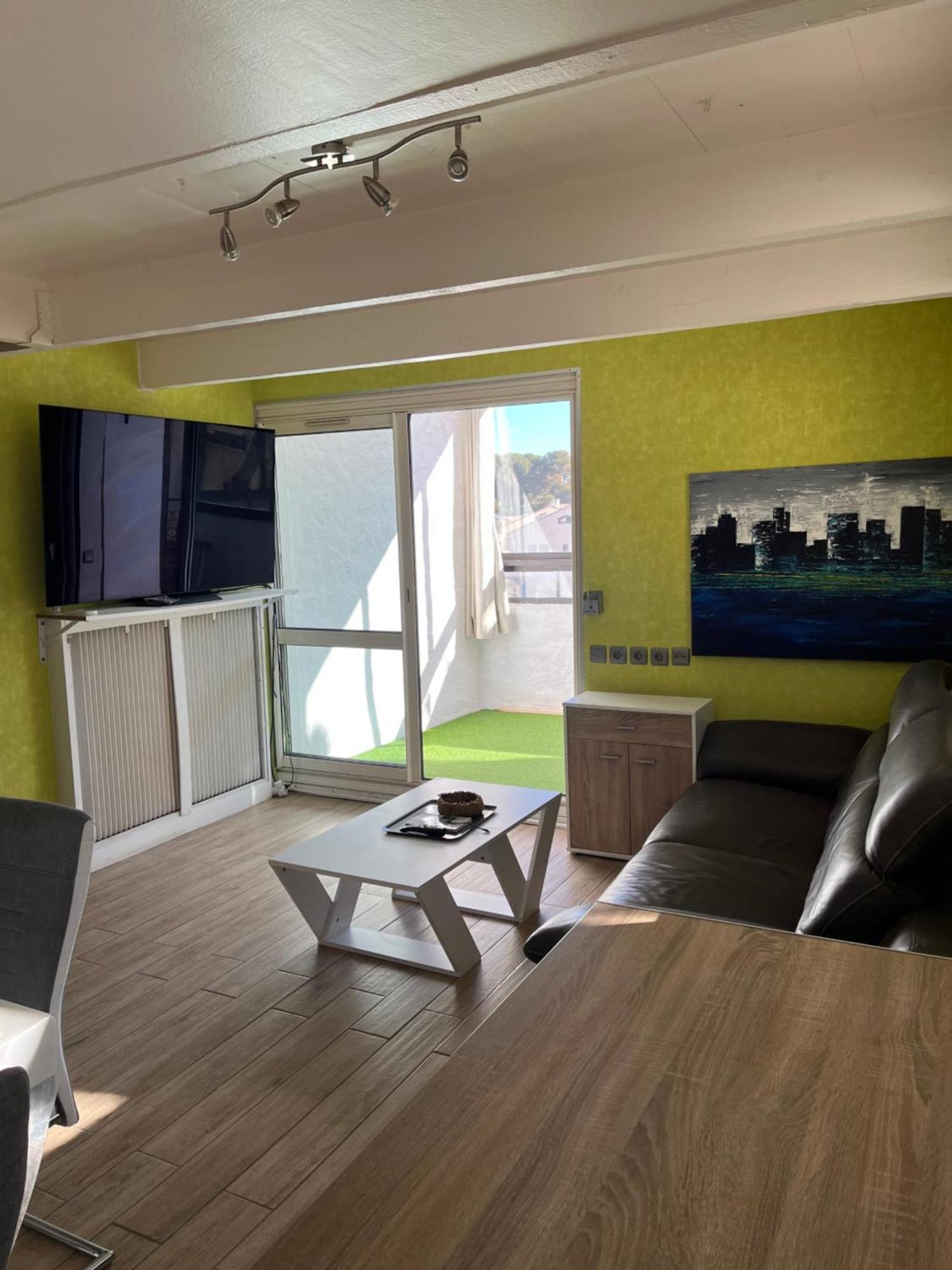 Apartamento Le Bruit Des Vagues En Dormant Sausset-les-Pins Exterior foto